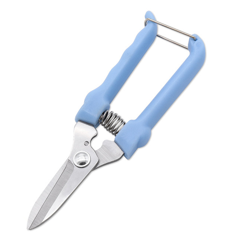 Industrial Steel Ratchet Pruning Shears With Safety Lock