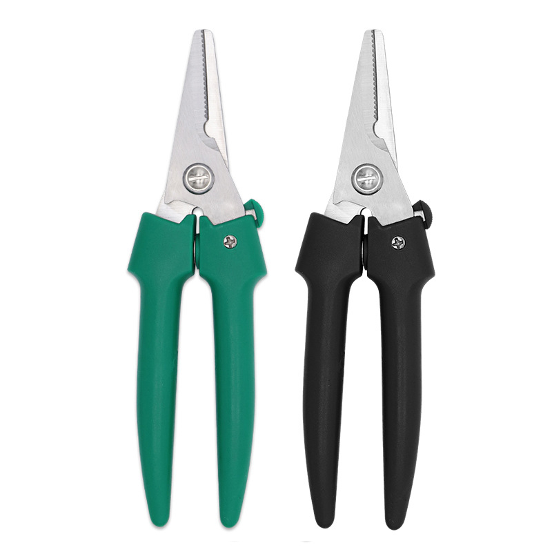 Stainless Steel Gardening Pruning Shears With Non Slip Grips