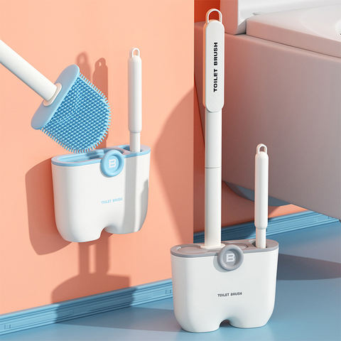 Wall Mounted Double Head Toilet Brush