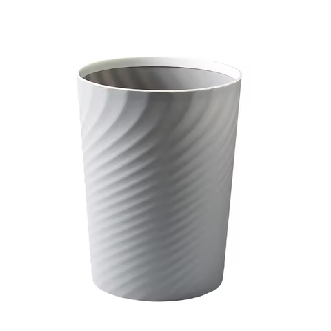 Mini Round Plastic Trash Garbage Can