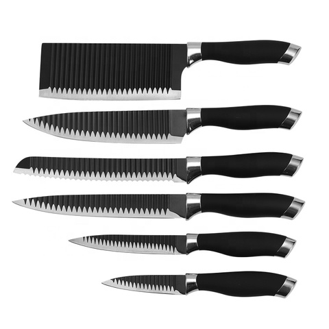 9 Piece Gold Stainless Handle Home Kitchen Set