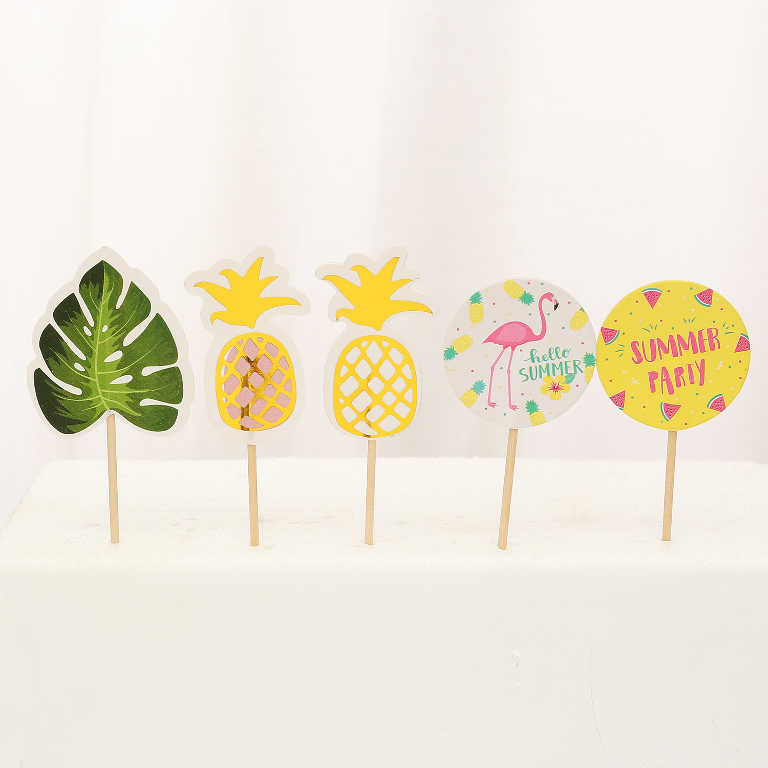 Fruit Flag Cake Topper 210gsm
