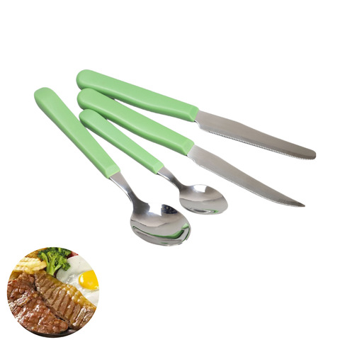 24pcs Stainless Steel Flatware Set Restaurant