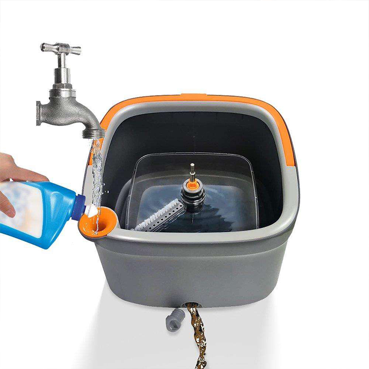Custom Telescopic Spin Mop & Bucket