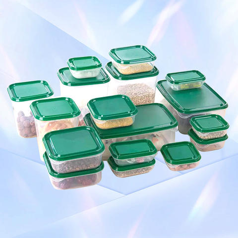 17pc Transparent Storage Box Lid