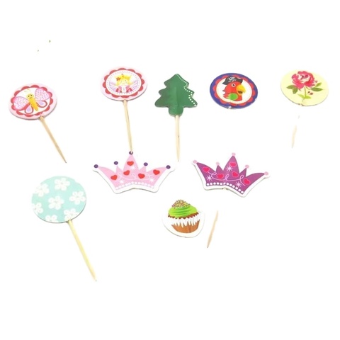 Cupcake Topper Pick Party