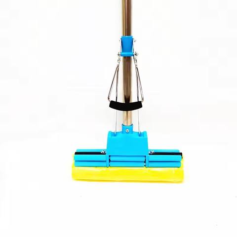 Thread Lock Telescopic Sponge Squeeze Mop