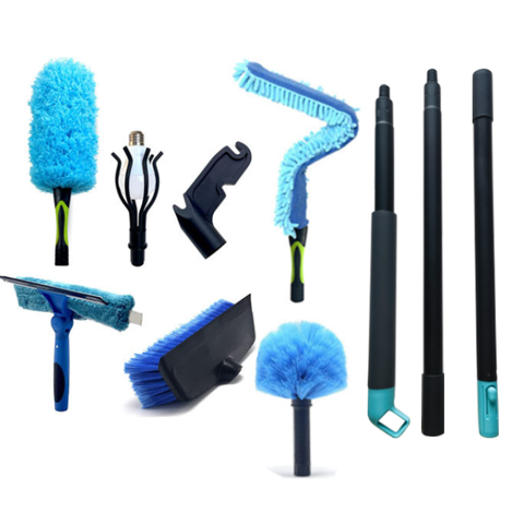 Telescopic Squeegee 4 in 1 Set