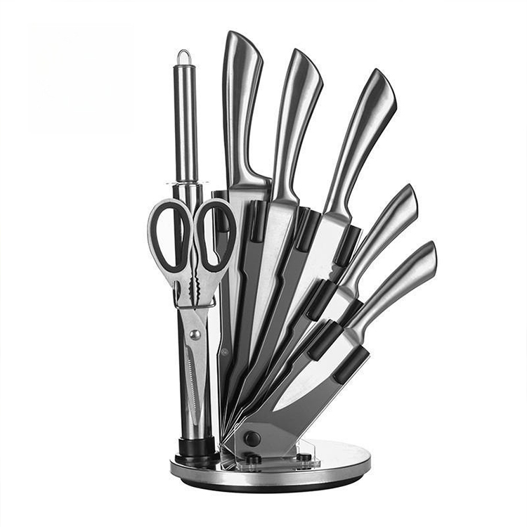 Hyri-8PCS-Professional-Stainless-Steel-Chef-Knife.jpg 8pcs Stainless Steel Knife Acrylic Block Stand