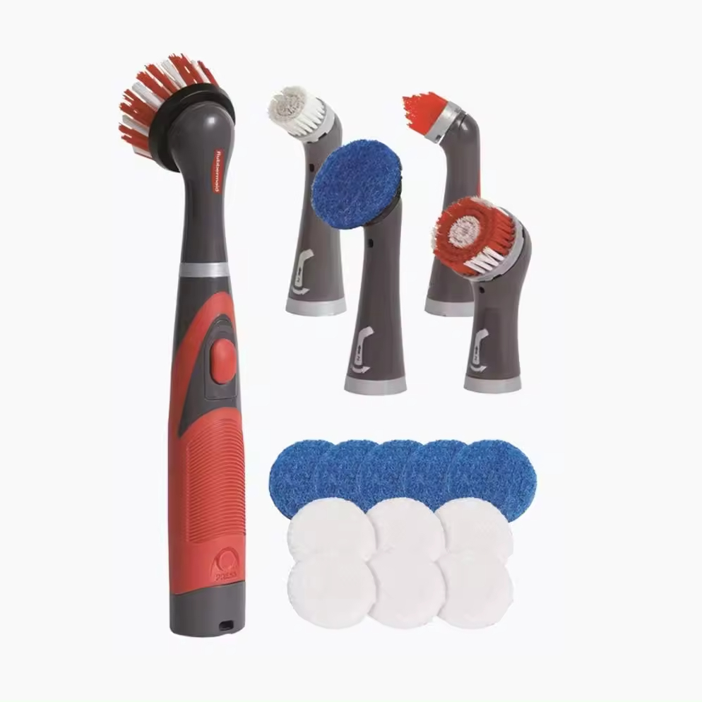 IPX6 Cordless 18 Piece Scrubber