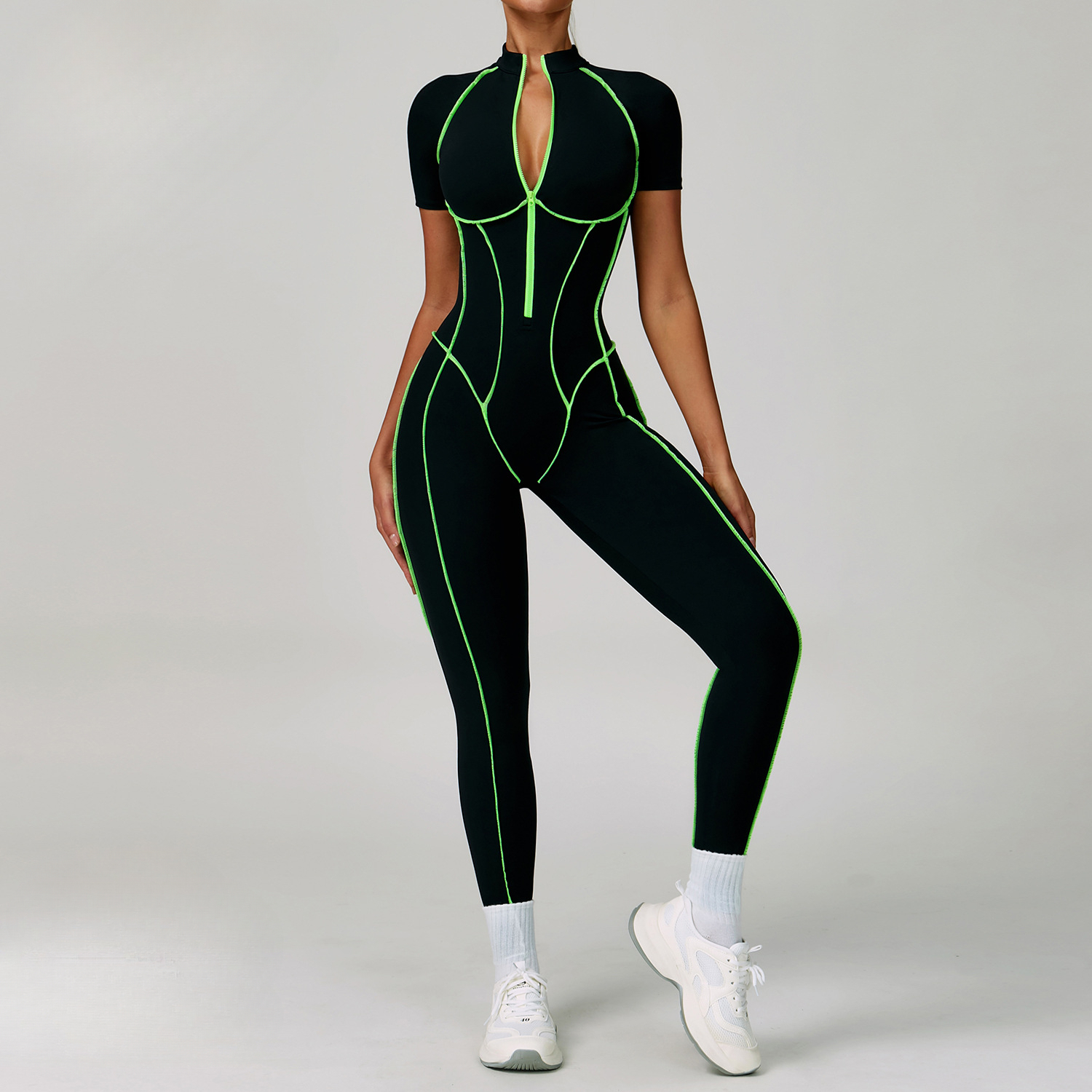 Color Block Jumpsuit