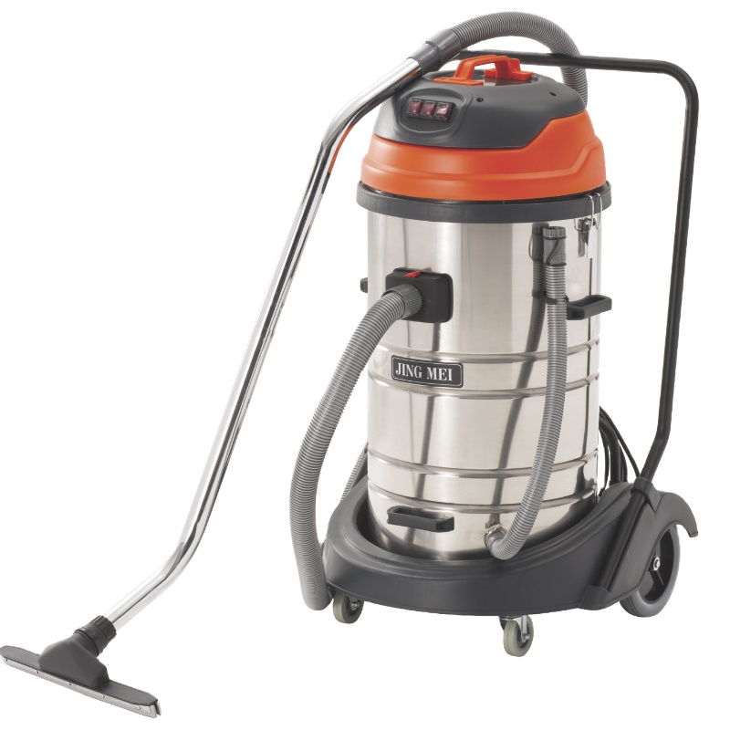 80L 3-moter Wet Dry Vacuum Cleaner