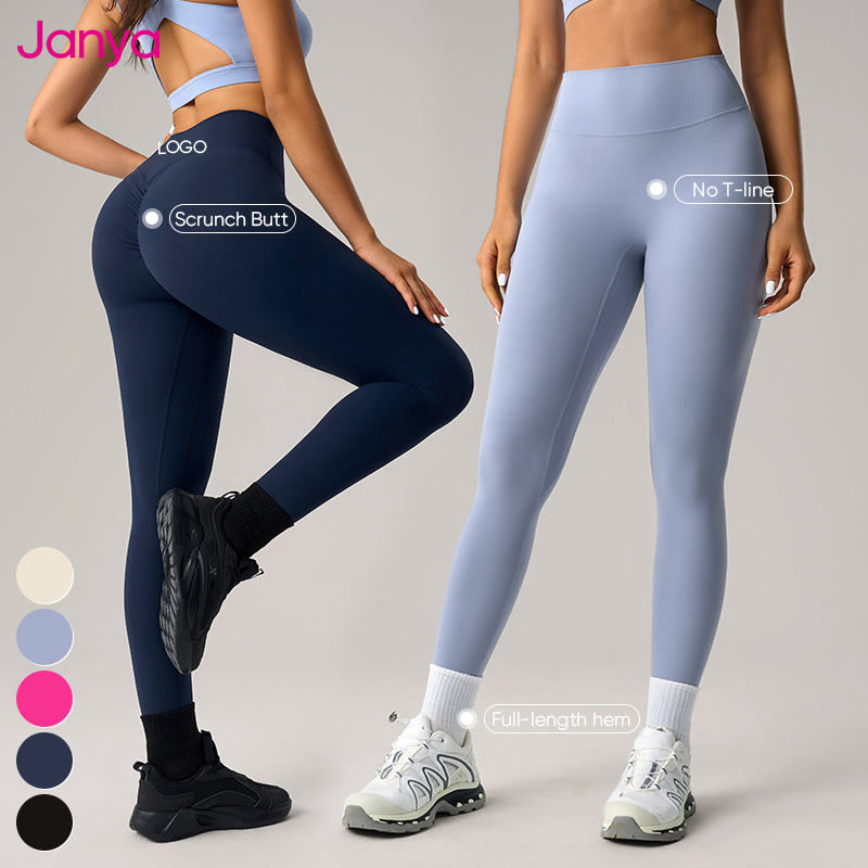 Plain Shape Wear Leggings