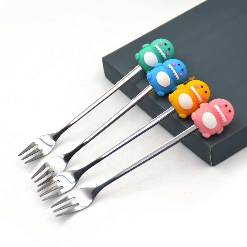 Dinosaur Spoon Stainless Steel Tableware Fork