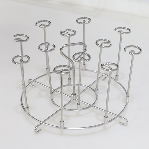 24pc SS Air Fryer Skewer Rack