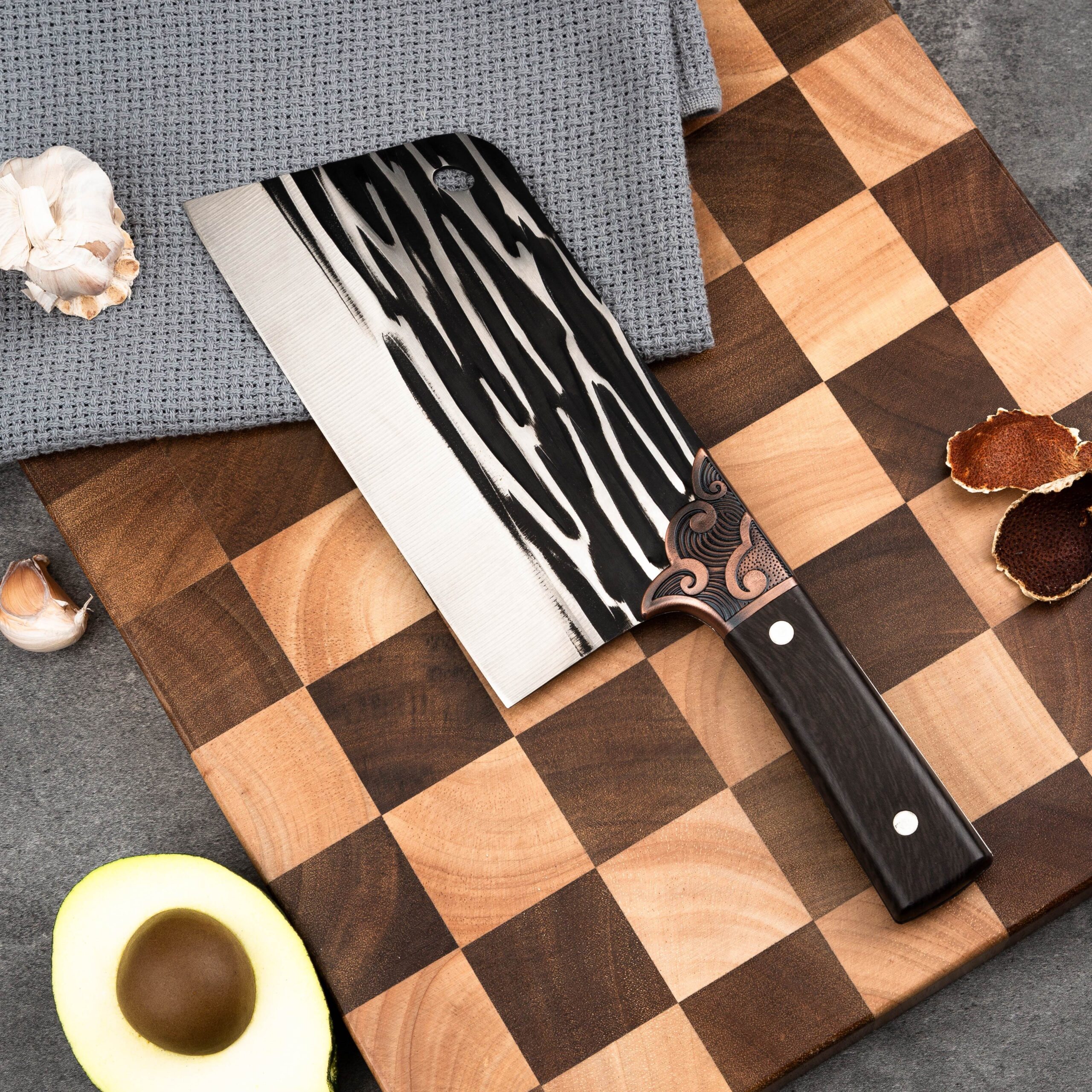 Kitchen Knife Stainless Steel Meat Fish Vegetable Cutter