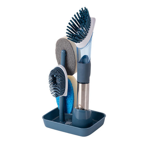 Soap Pump Pot Scrub Brush