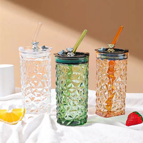 L-New-Product-Ideas-Colorful-450ml-Popular.jpg_480x480.jpg 450ml Bear Series Glasses Creative Juice Cups