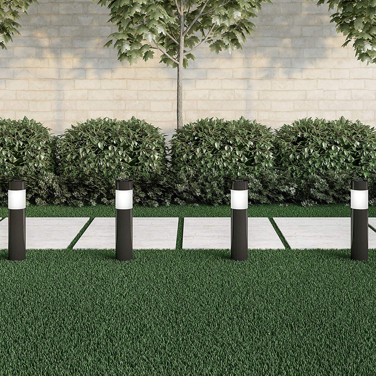 Stainless Steel Solar Bollard Light