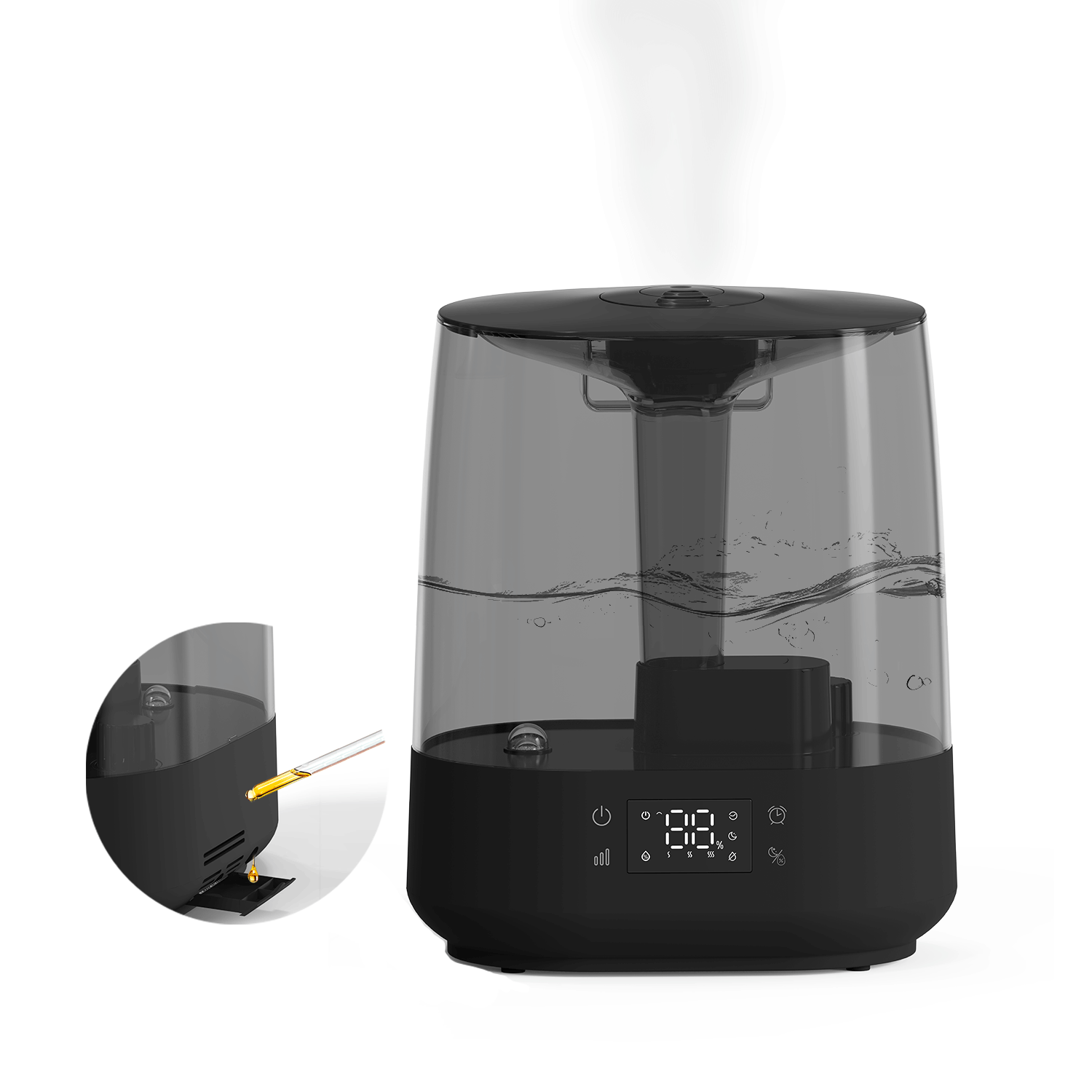 6L Dual Nozzle Humidifier