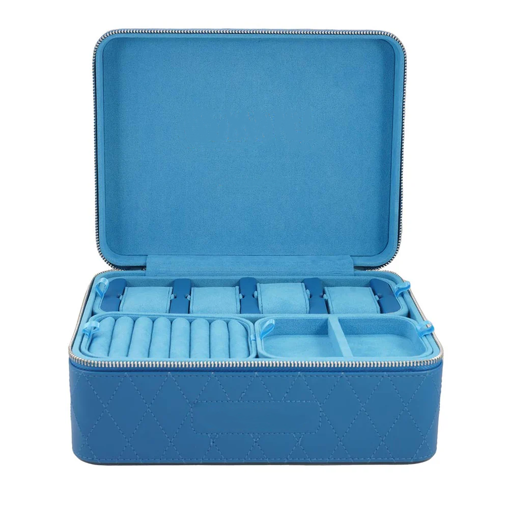 PU Leather Jewelry Organizer Case
