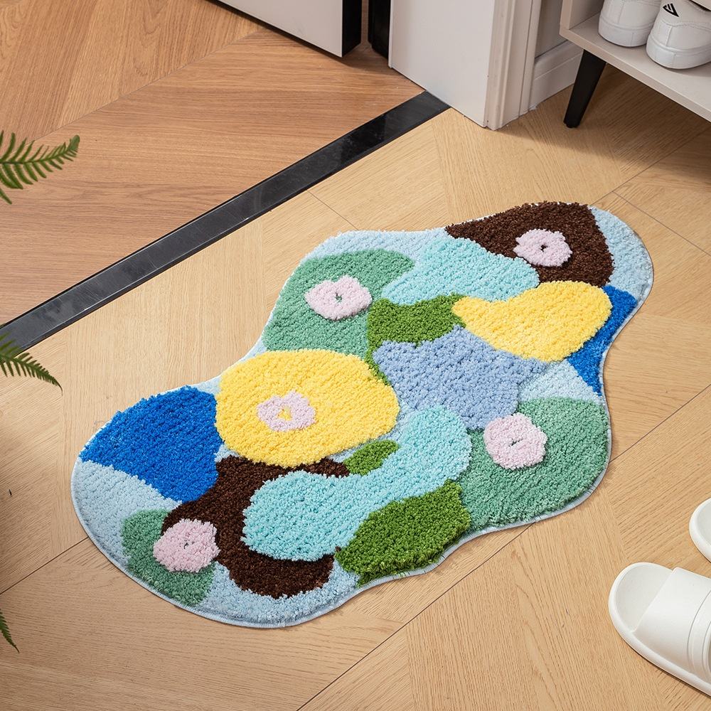Moss Flocking Entrance Absorbent Mat