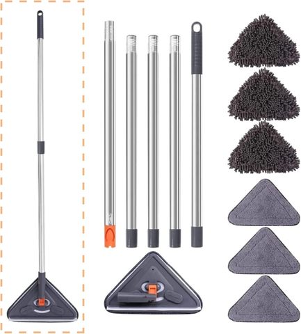 360 Degree  Telescopic Mop for Ceiling and Window