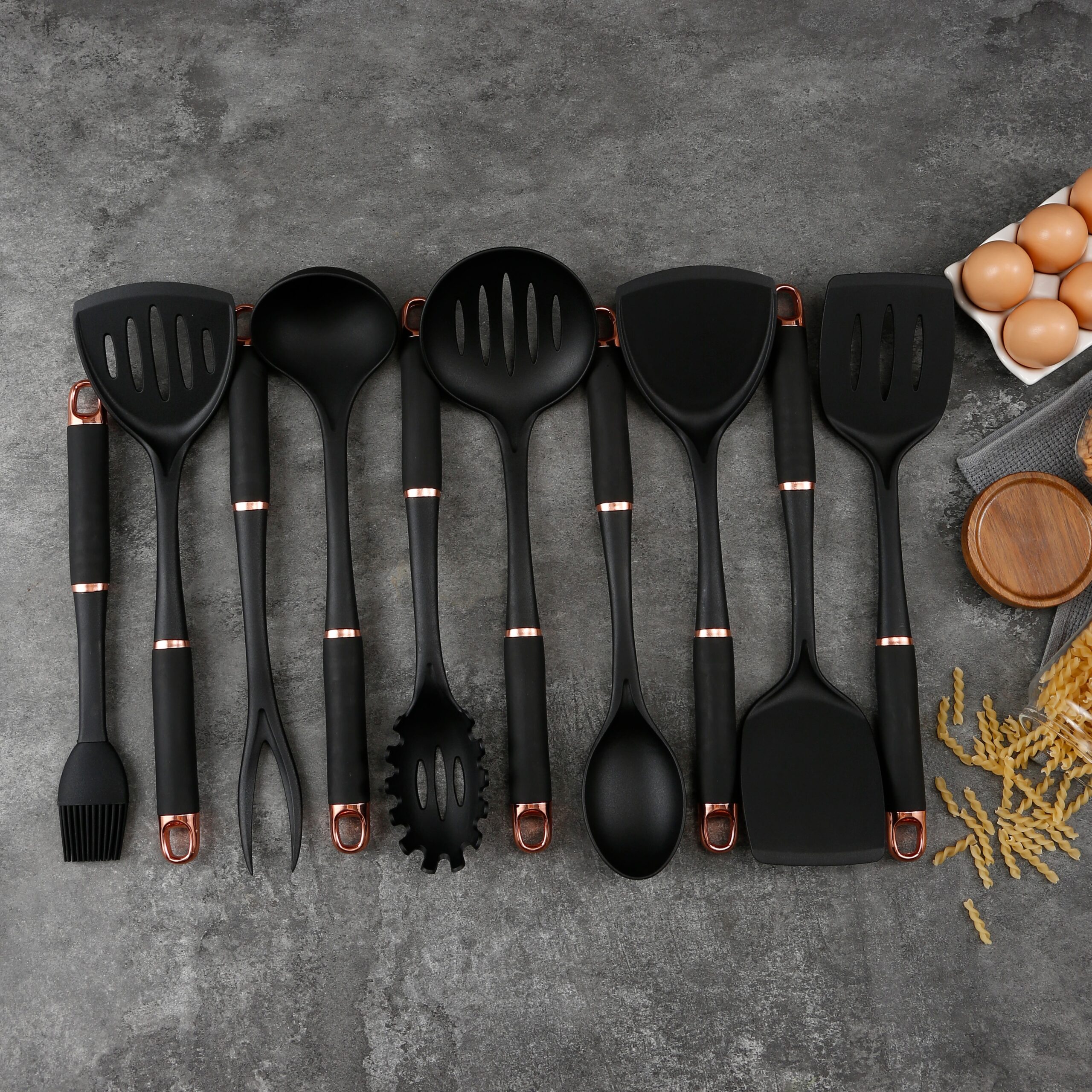 10 Piece Nylon Baking Utensil Full Kit