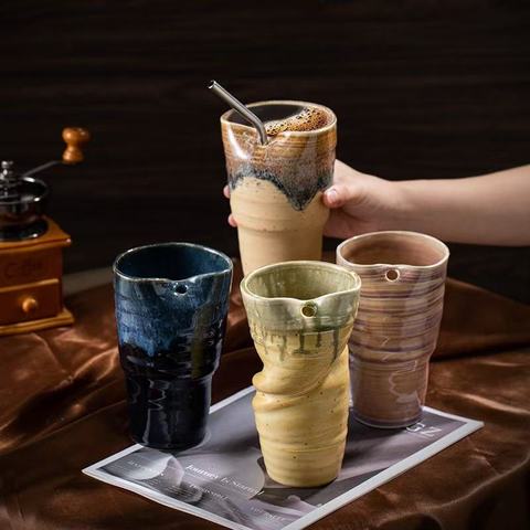 M-500ml-Mug-Special-shaped-Large-capacity.jpg_480x480.jpg Cafe Restaurant Transparent Drinking Mug