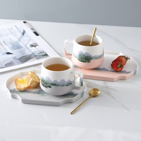 M-Creative-Ceramic-Coffee-Cup-with-Tray.jpg_480x480.jpg Cartoon Tray Spoon Coffee Mug