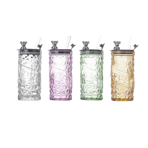 M-High-Quality-350ml-Diamond-Bear-Glass.jpg_480x480.png 350ml Diamond Bear Glass Tumbler