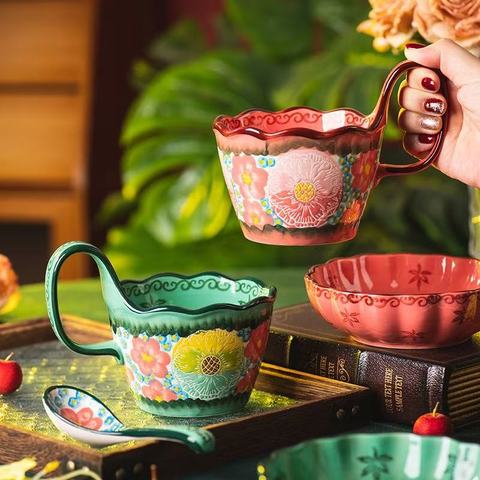 M-Vintage-Handmade-Flower-Ceramic-Cup-Design.jpg_480x480.jpg Vintage Flower Ceramic Coffee Cup