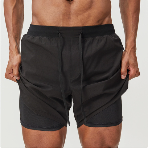 Double-Layer Run Shorts
