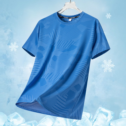 Gradient Ice Silk Tee