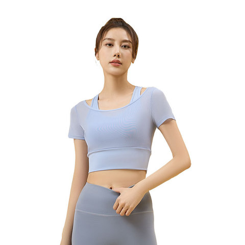 Mesh Short Sleeve Top