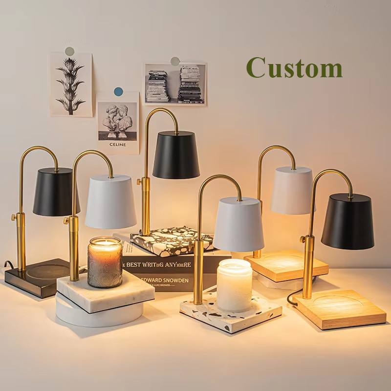 Metal Timer Plug-In Candle Warmer Lamp