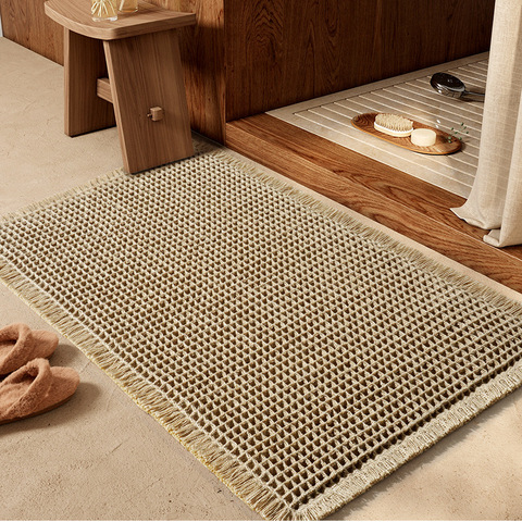 Microfiber Non Slip Bath Mat Cross Border