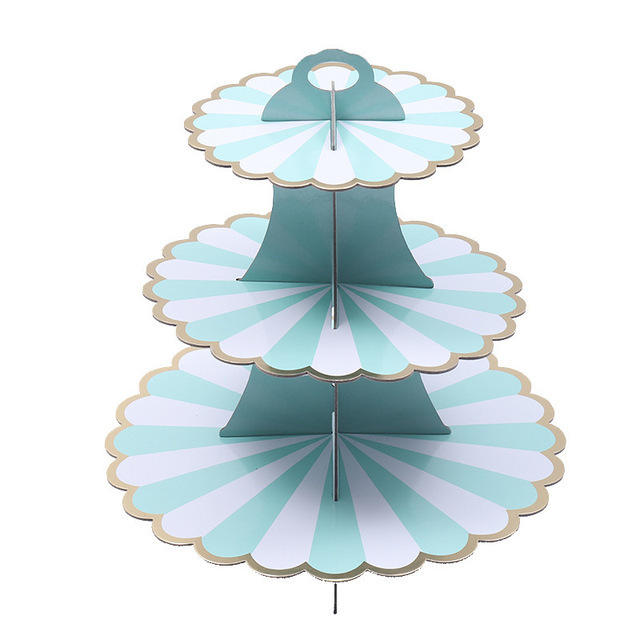Monochrome Gold Plated Party Stand