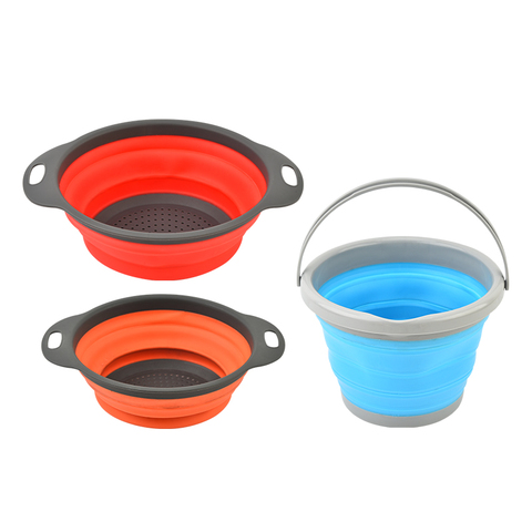 Collapsible Silicone Colander