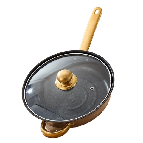 6Pcs Stainless Steel Cookware Glass Lid