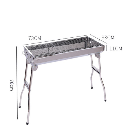 Fold BBQ Kit Portable Charcoal