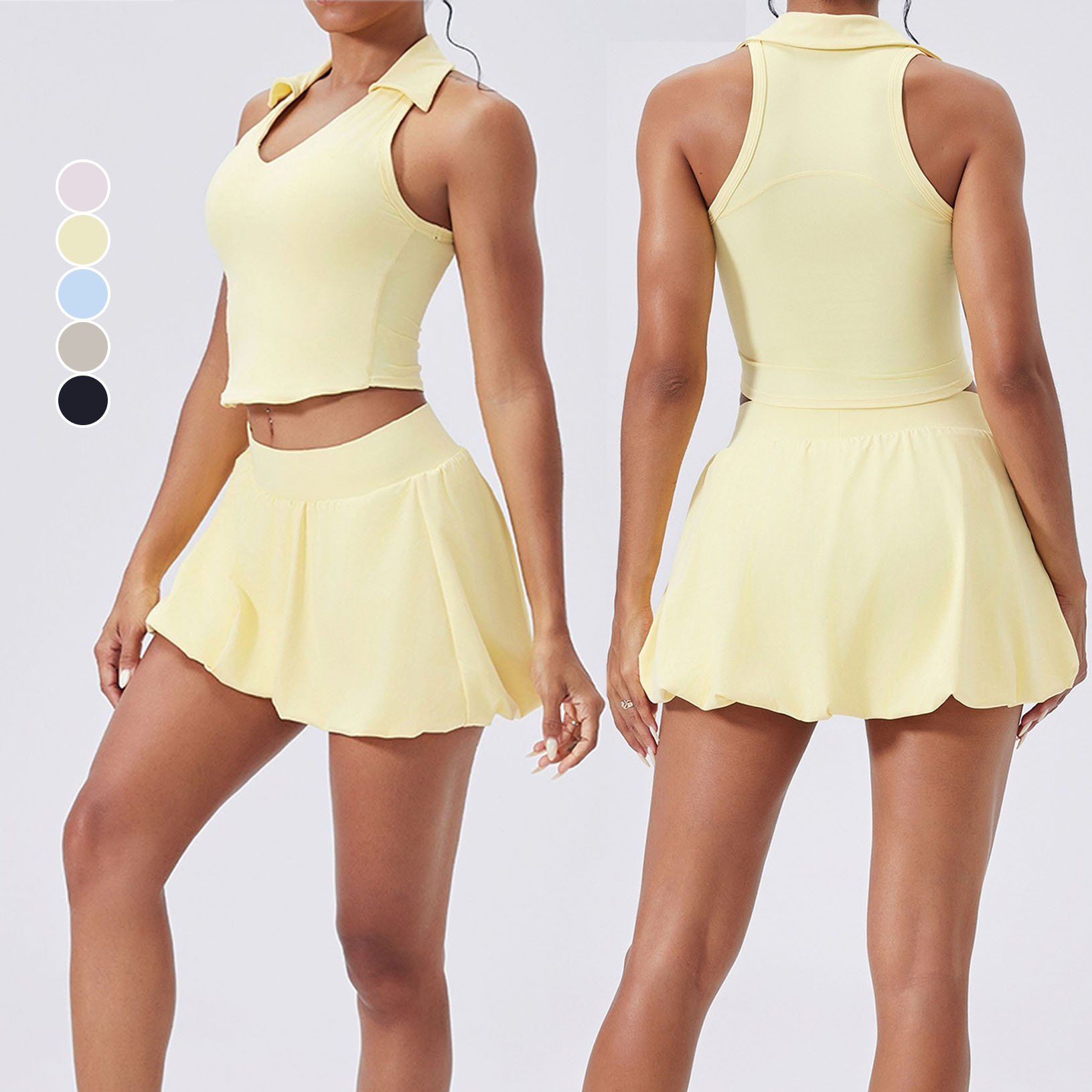 Anti Exposure Short Skirt