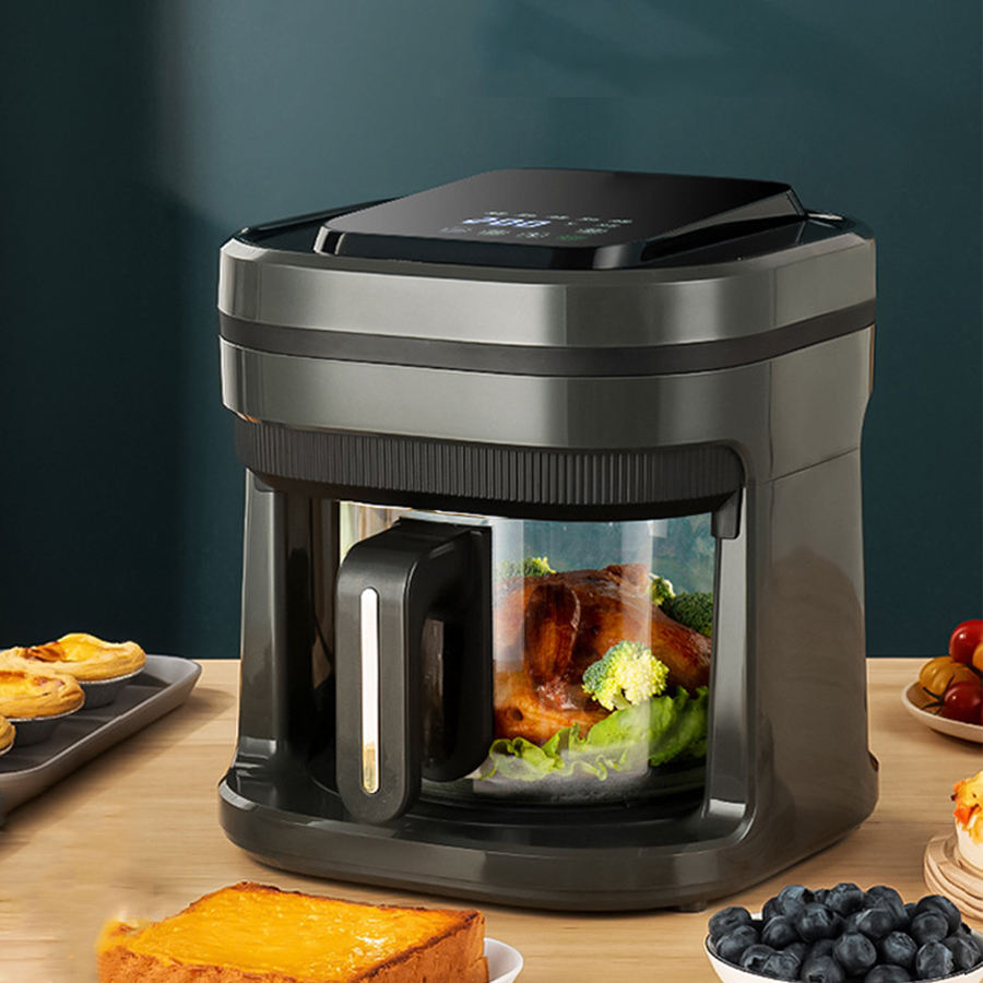 5L Glass Bowl Visual Air Fryer