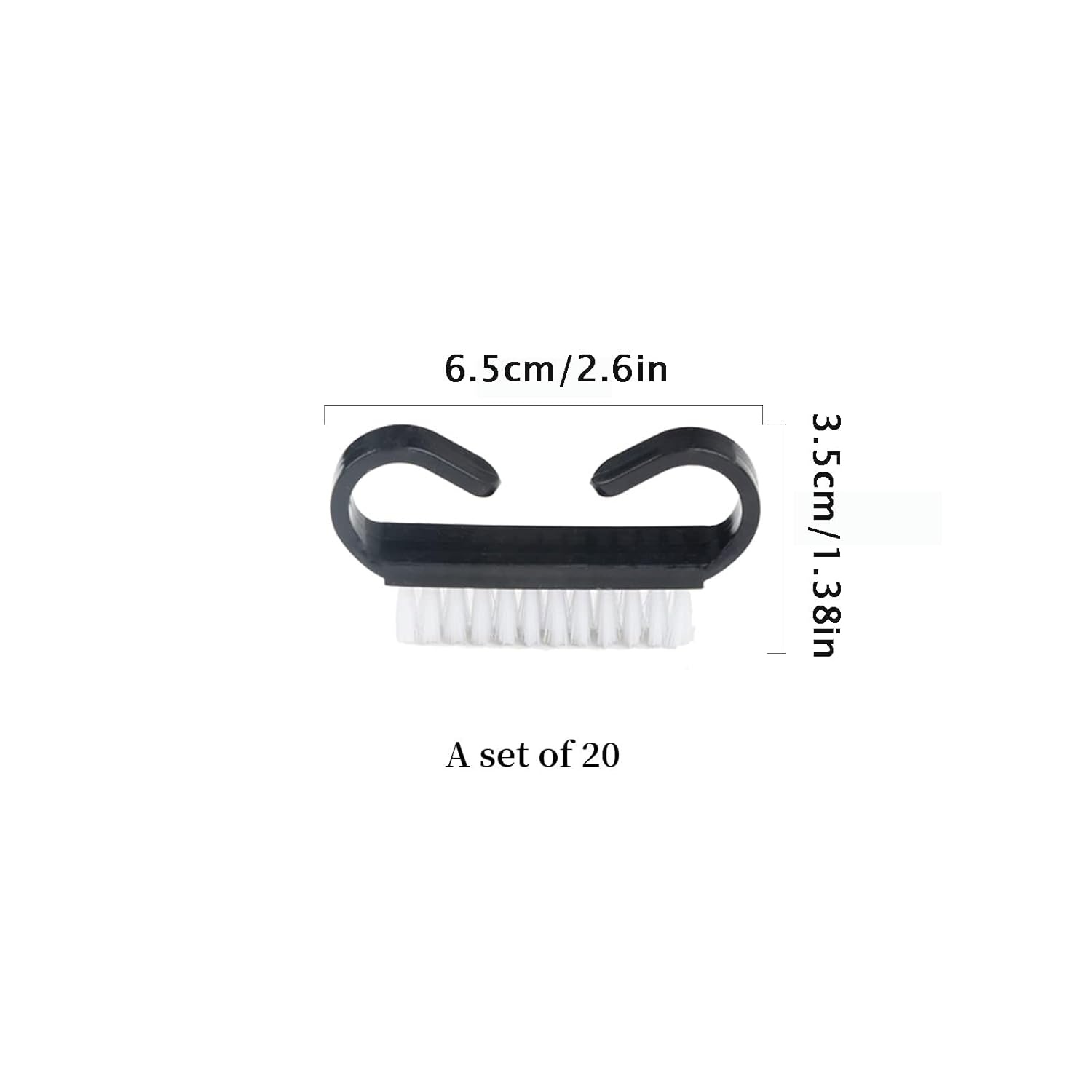 Black Grip Home Brush