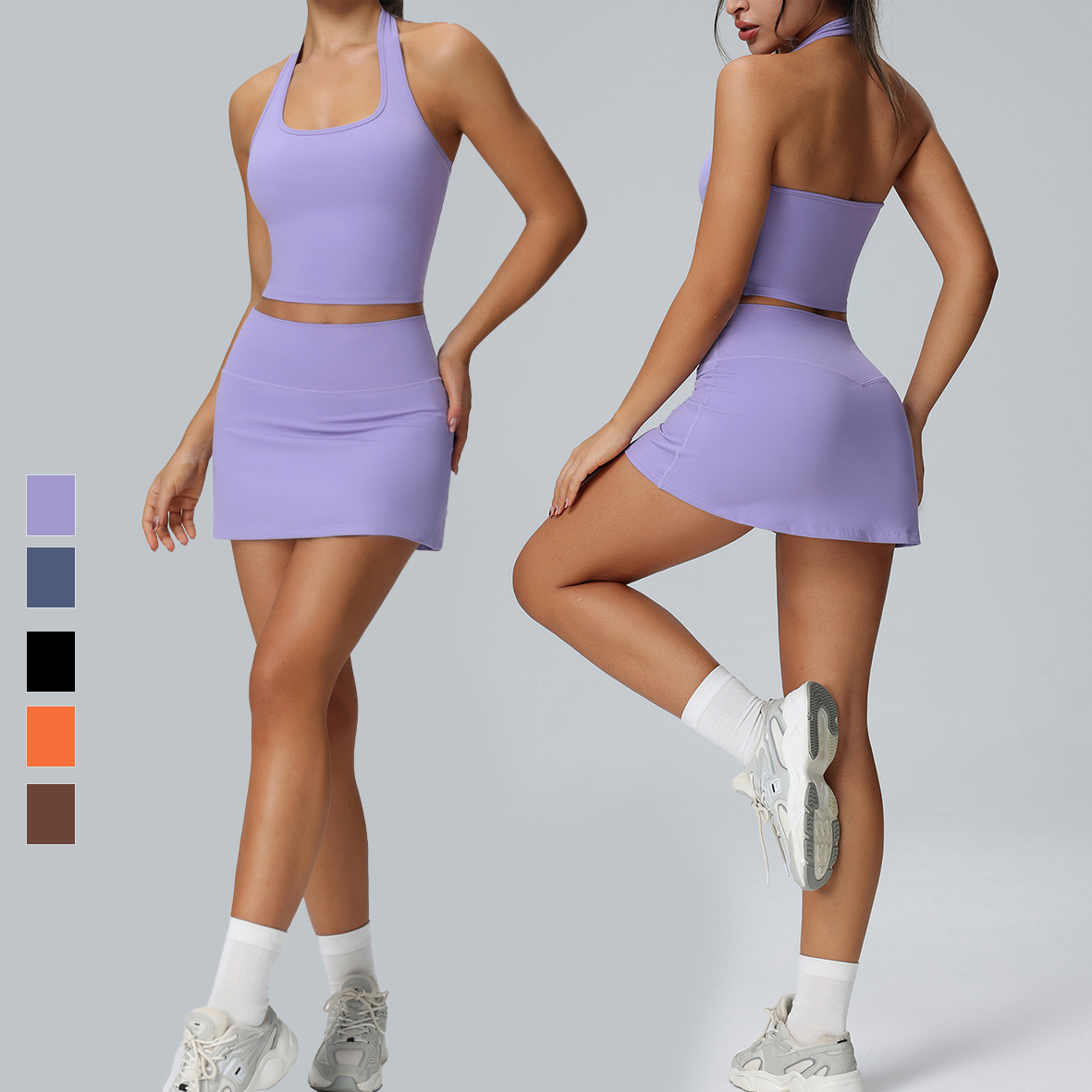Pocket Tennis Skirt Set