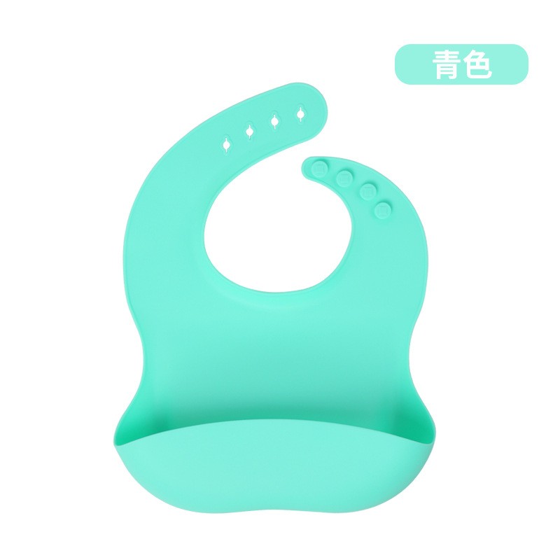 Silicone Pocket Bib Non Washable