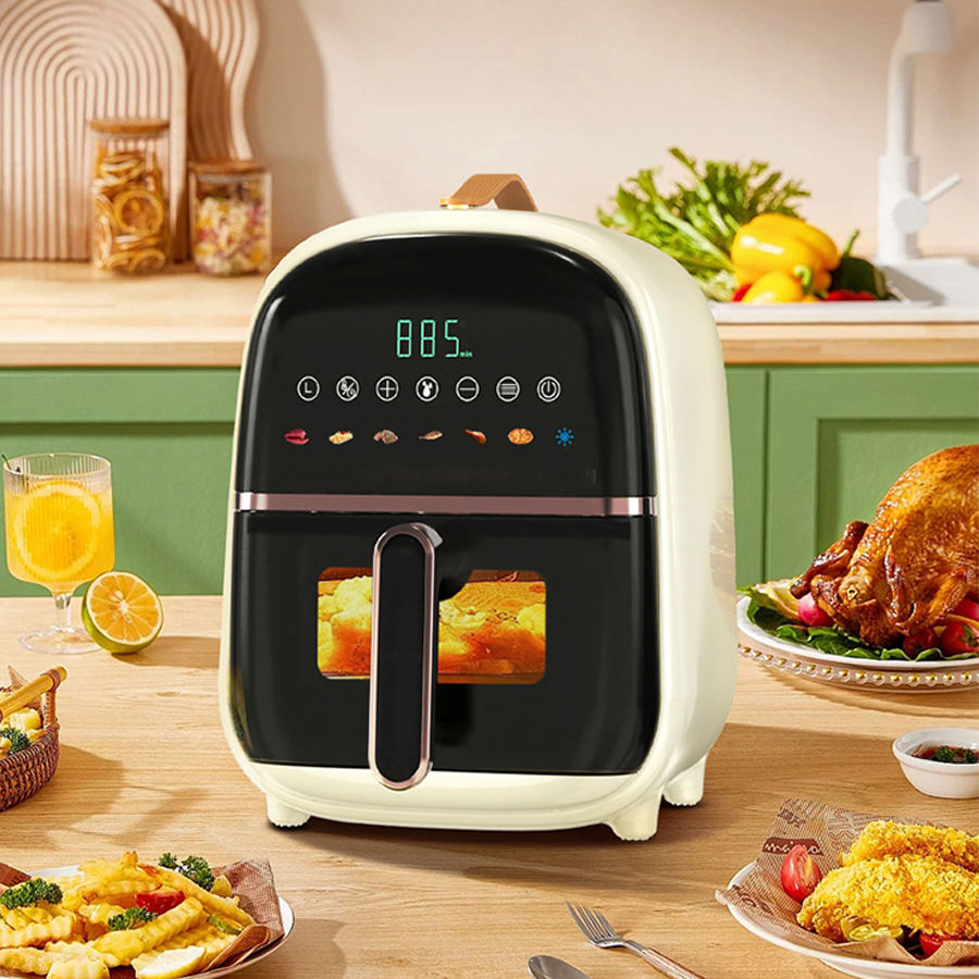 3D Spray Smart Air Fryer Window