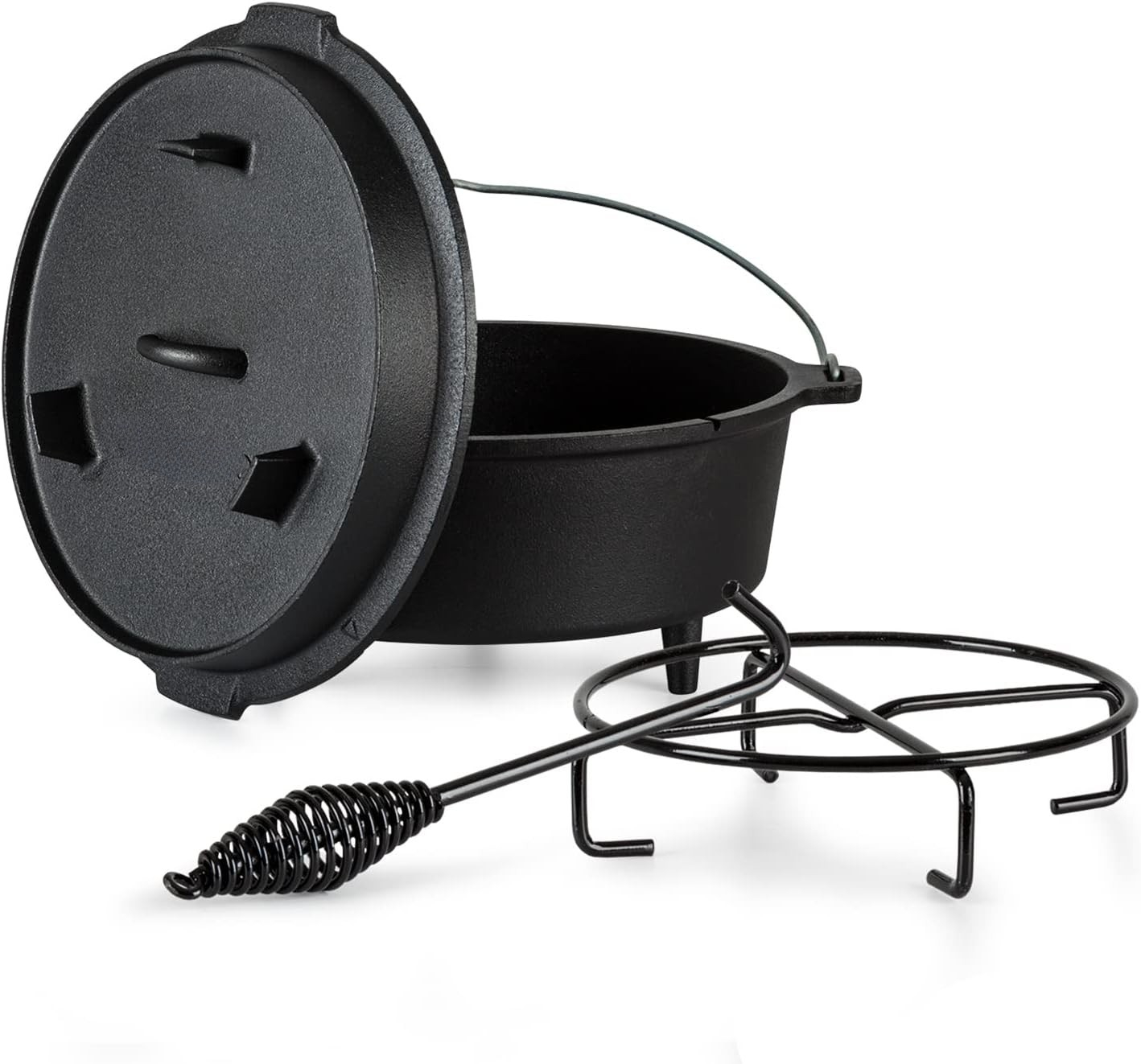 Pre Seasoned Cast Iron Dutch Oven