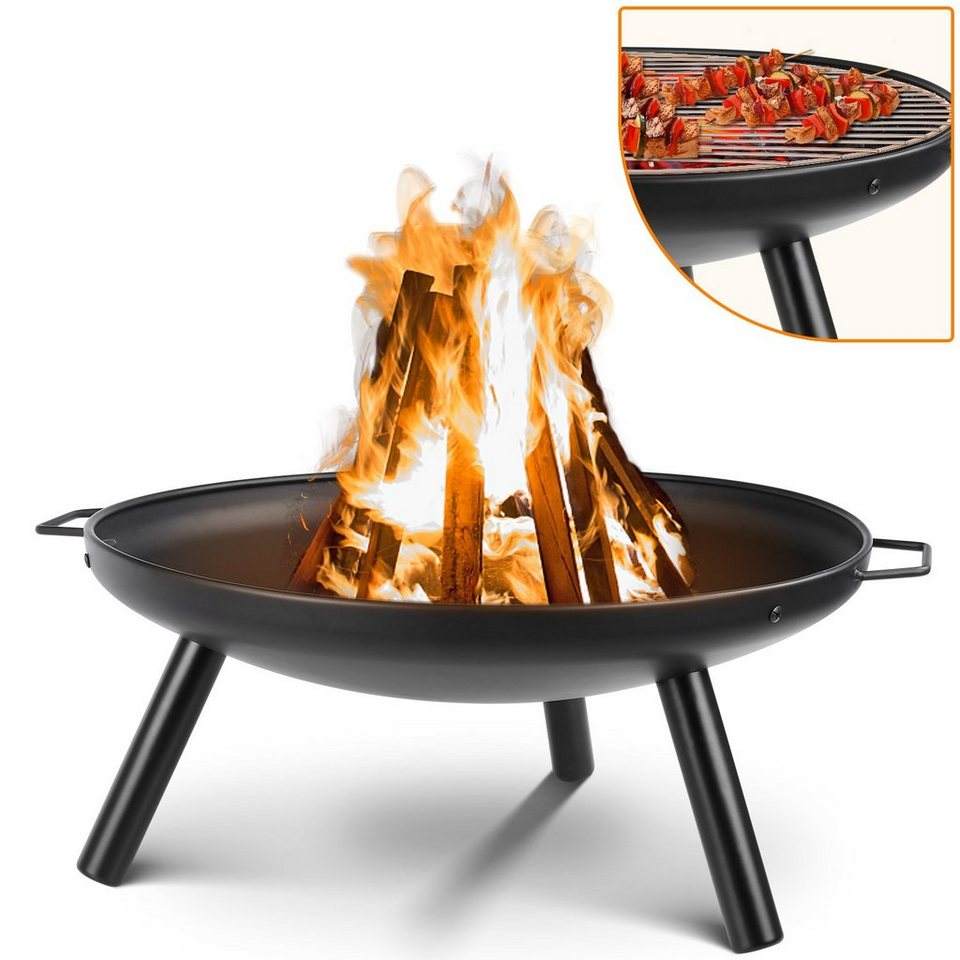 24" Feuerschale Tripod Fire Pit