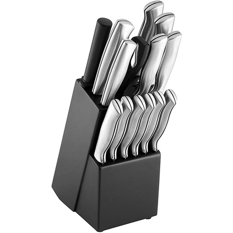 Ultra-Sharp Forged Stainless Steel Knife Block Knife Set